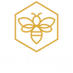 Go Honey Logo white text