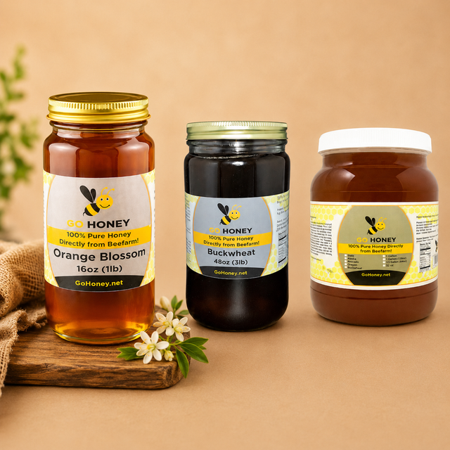 Honey - 100% Pure & Raw Honey