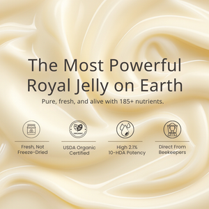 Royal Jelly - 100% Pure Organic All-Natural Nutritional Supplement