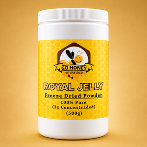 Royal Jelly Powder - Freeze Dried 10-HAD 6% 3X Concentration