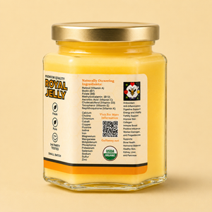 Royal Jelly - 100% Pure Organic All-Natural Nutritional Supplement